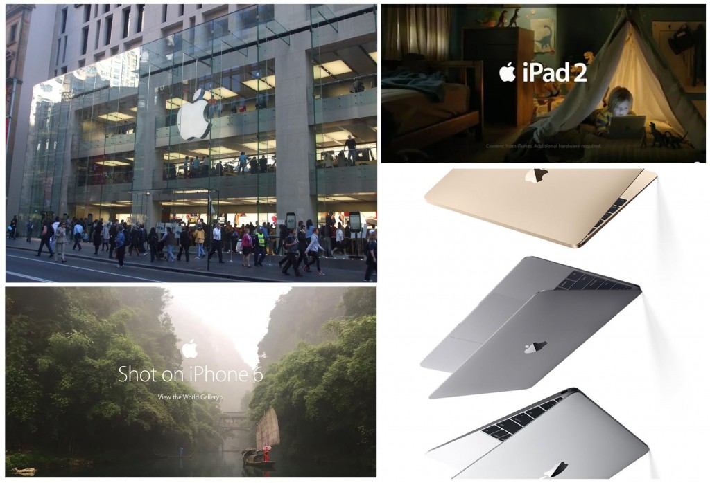 The 'Apple' experience; the store, advertisement, campaigns and the product