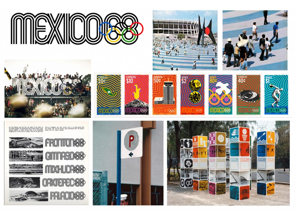 Mexico 68 Olympics visual system