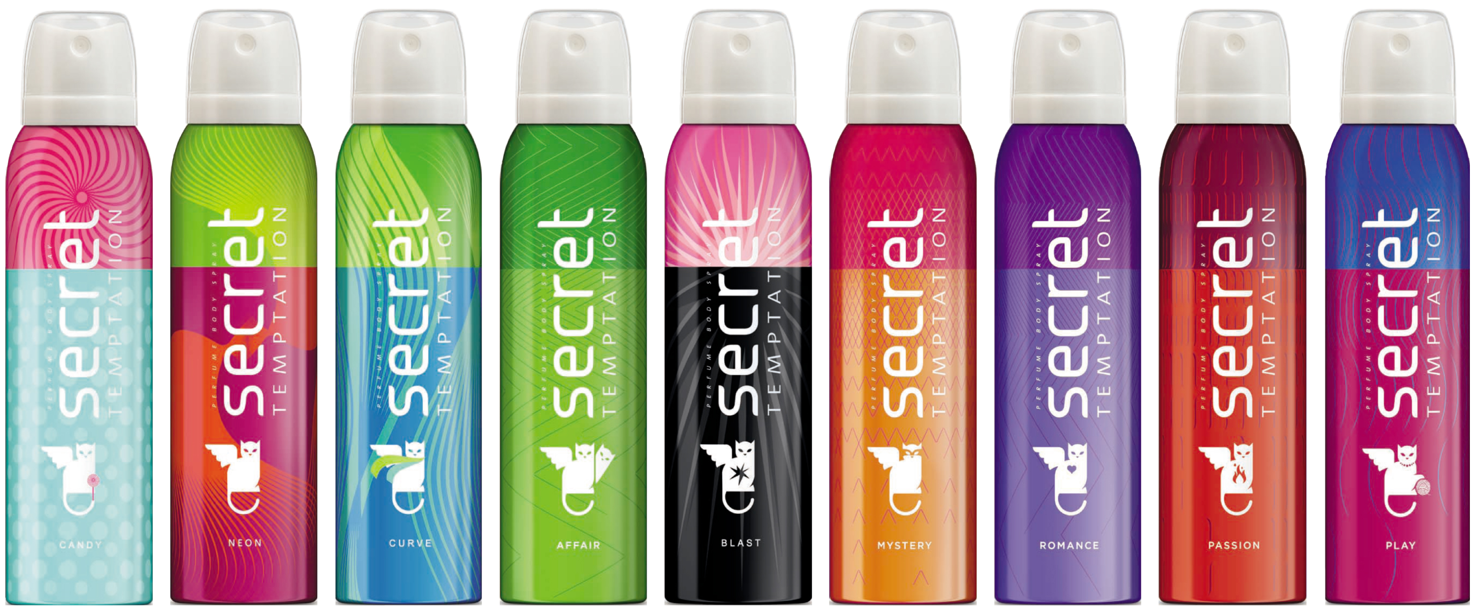 The original set of 9 variants 