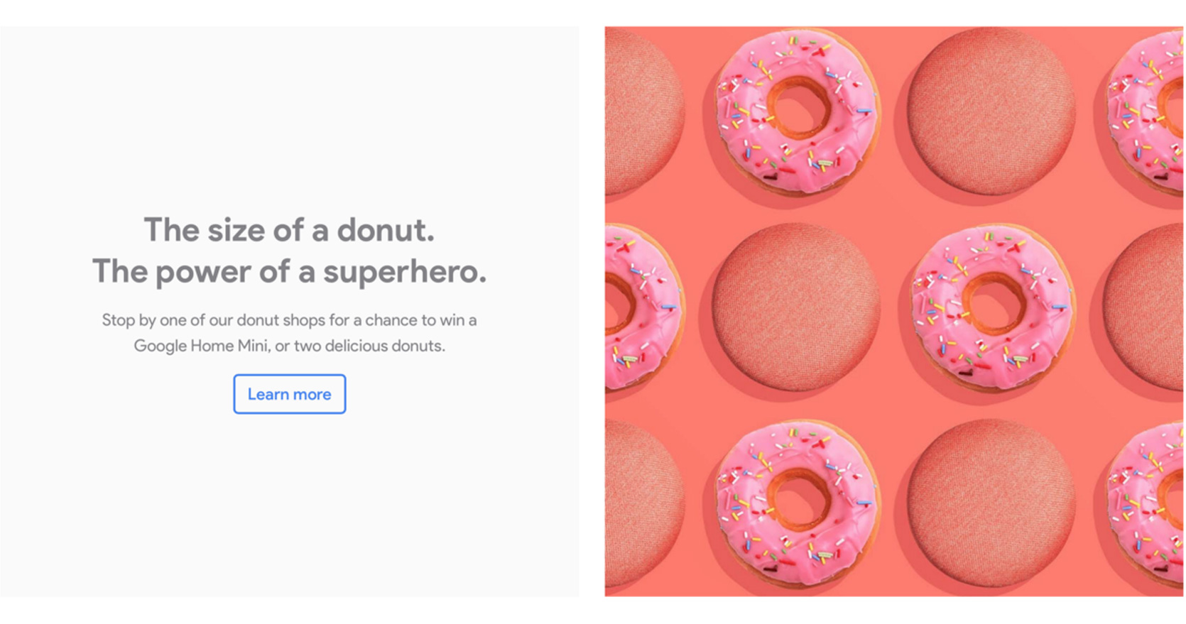A virtual assistant | Google Home Mini