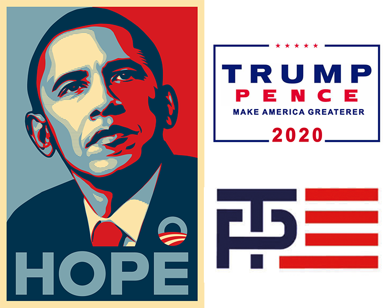 Barack Obama 'Hope' poster by Shepard Fairey 