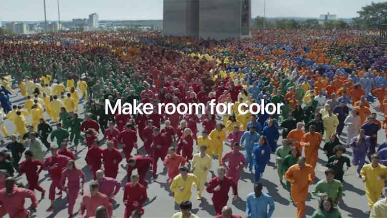 Apple’s ‘Color Flood’ Commercial